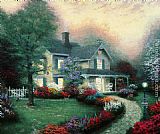 Thomas Kinkade Home Is Where The Heart Is painting